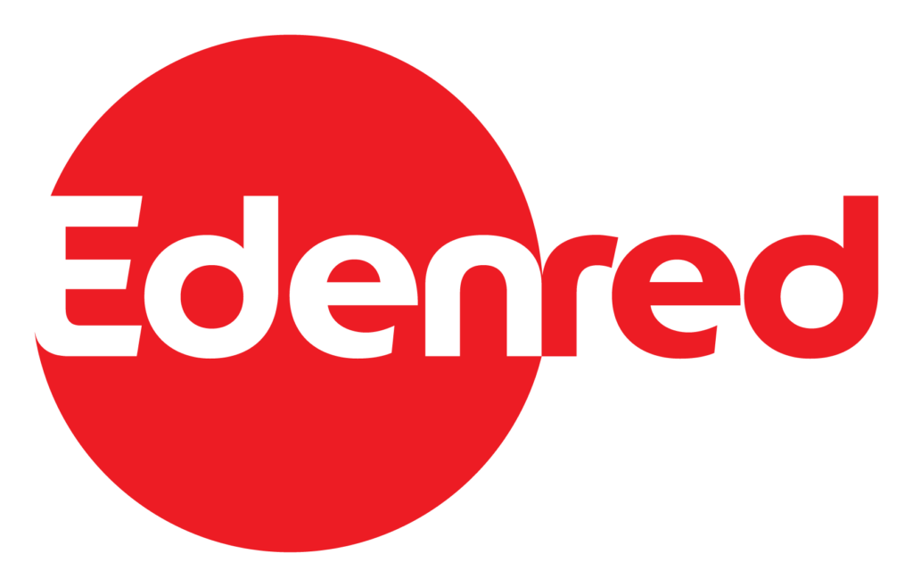 Edenred-logo. Hieroja Saija Kontiainen hyväksyy Edenredin maksutapana.